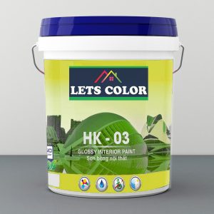 Sơn bóng nội thất cao cấp Lets Color HK-03
