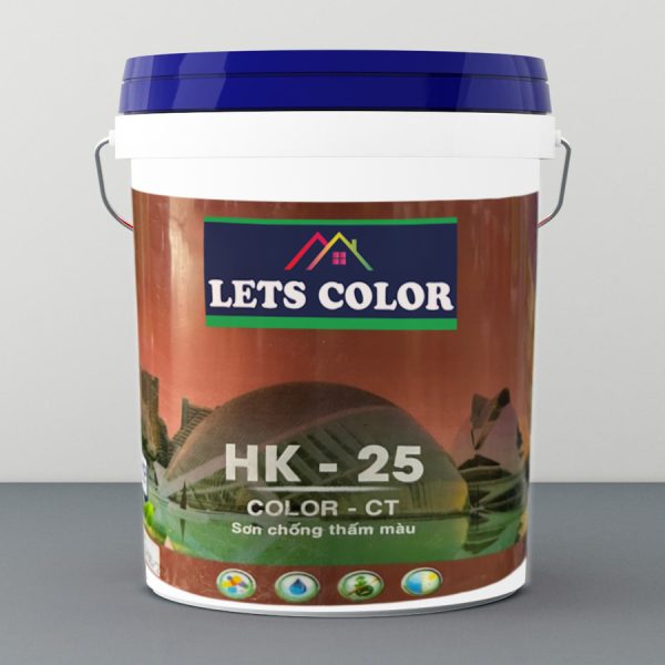 Sơn chống thấm màu HK-25 Lets Color Paint