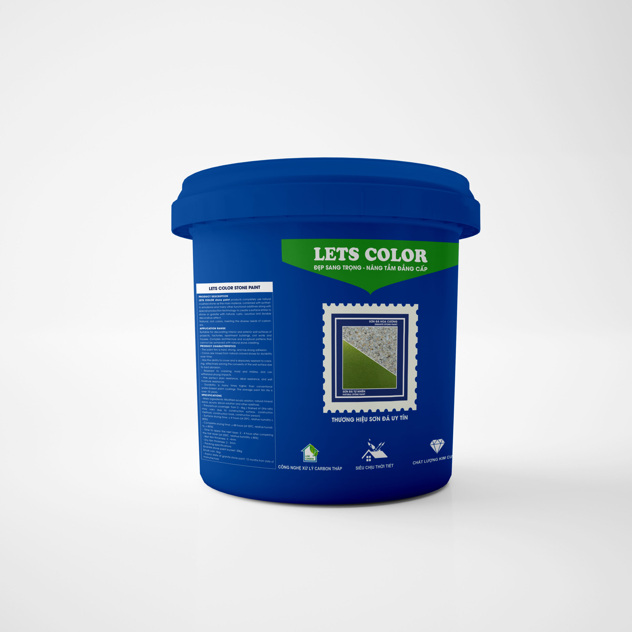 Sơn đá hoa cương cao cấp LetsColor Sơn đá hoa cương cao cấp LetsColor