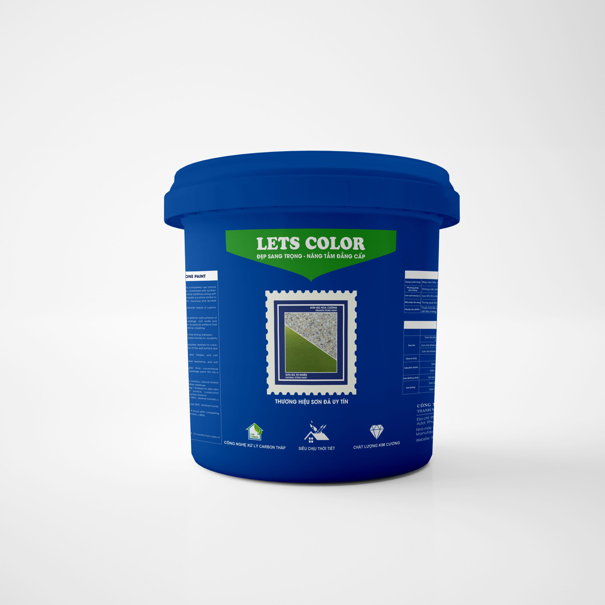 Sơn đá hoa cương cao cấp LetsColor Sơn đá hoa cương cao cấp LetsColor