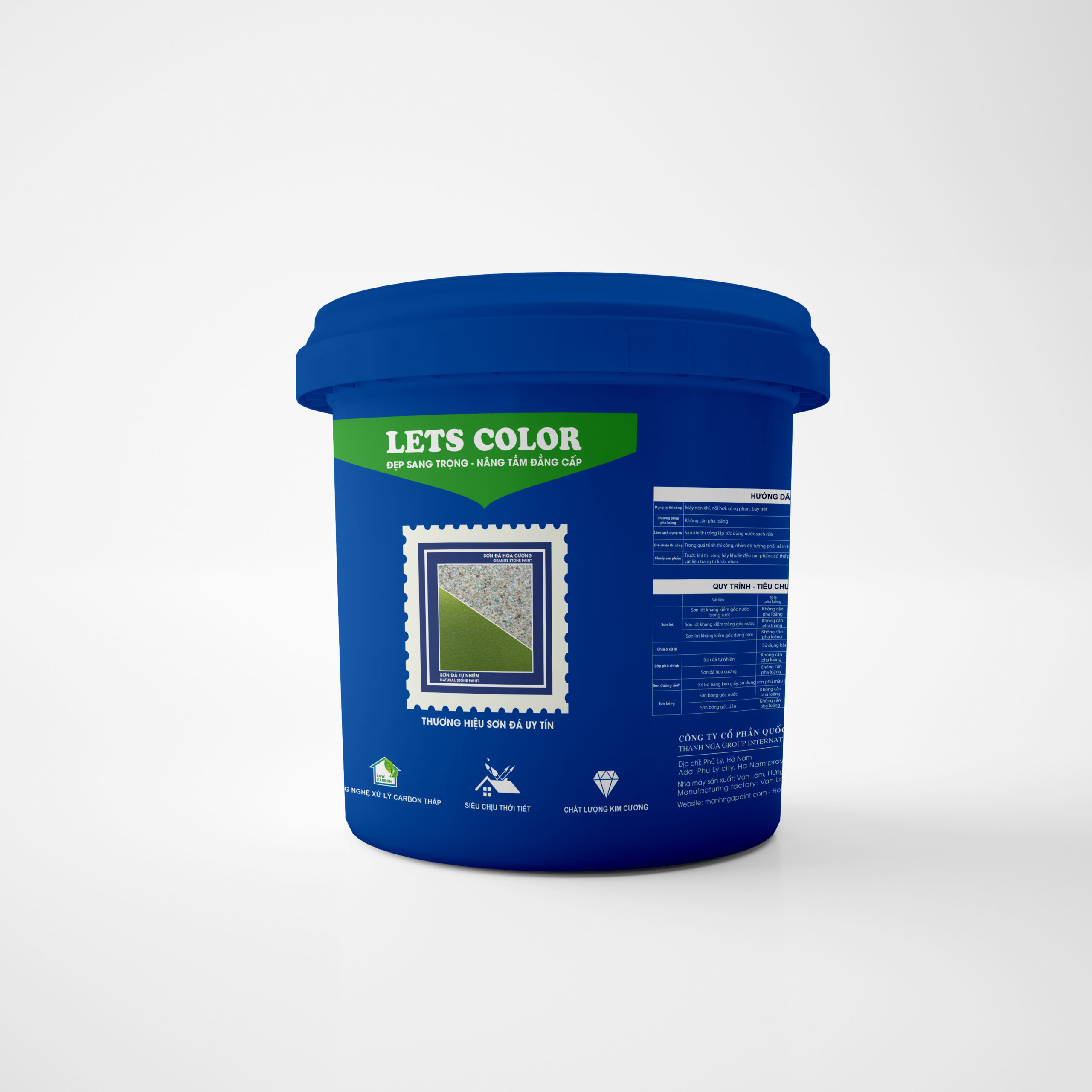 Sơn đá hoa cương cao cấp LetsColor Sơn đá hoa cương cao cấp LetsColor