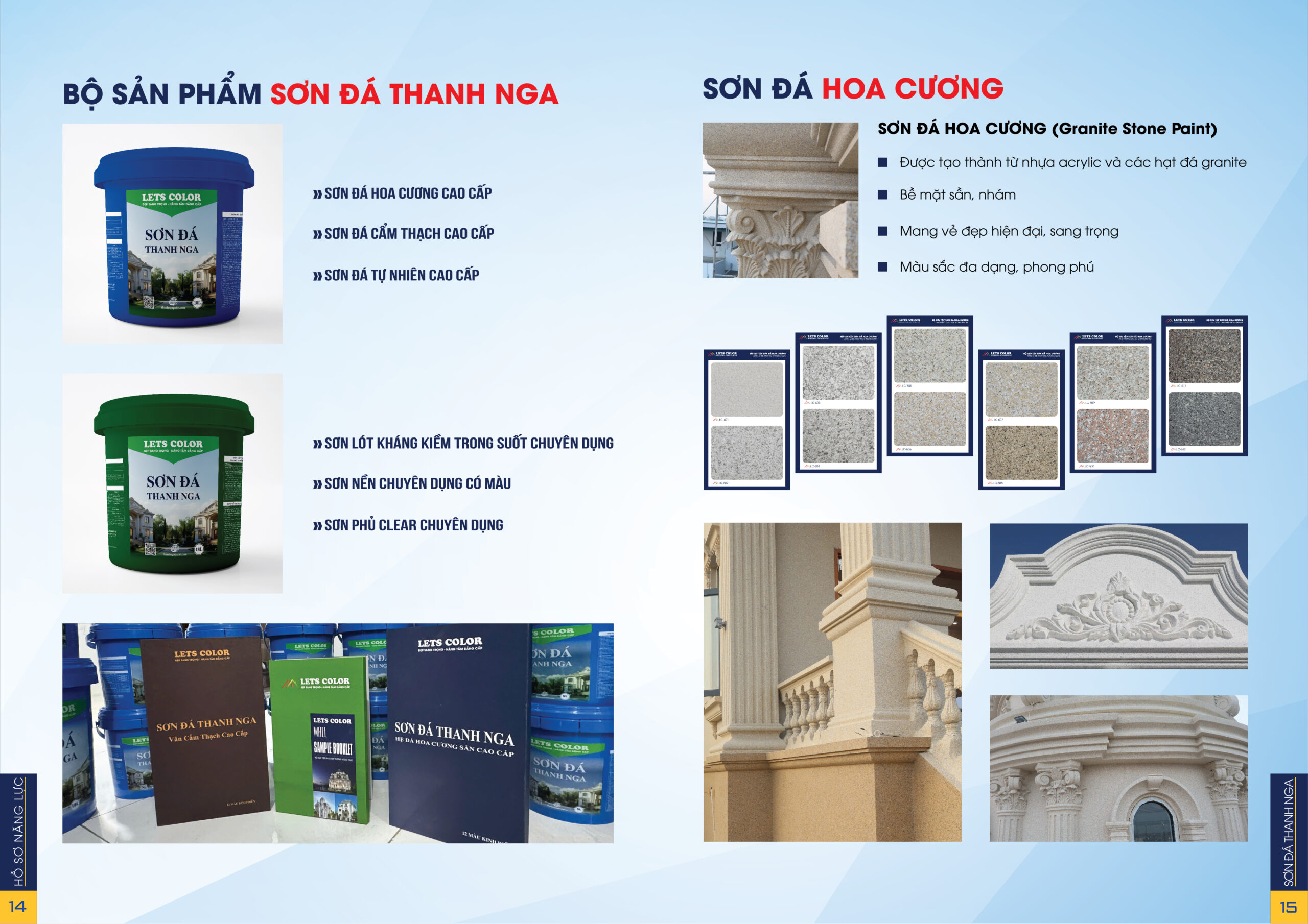 Hồ sơ năng lực Sơn Đá Thanh Nga