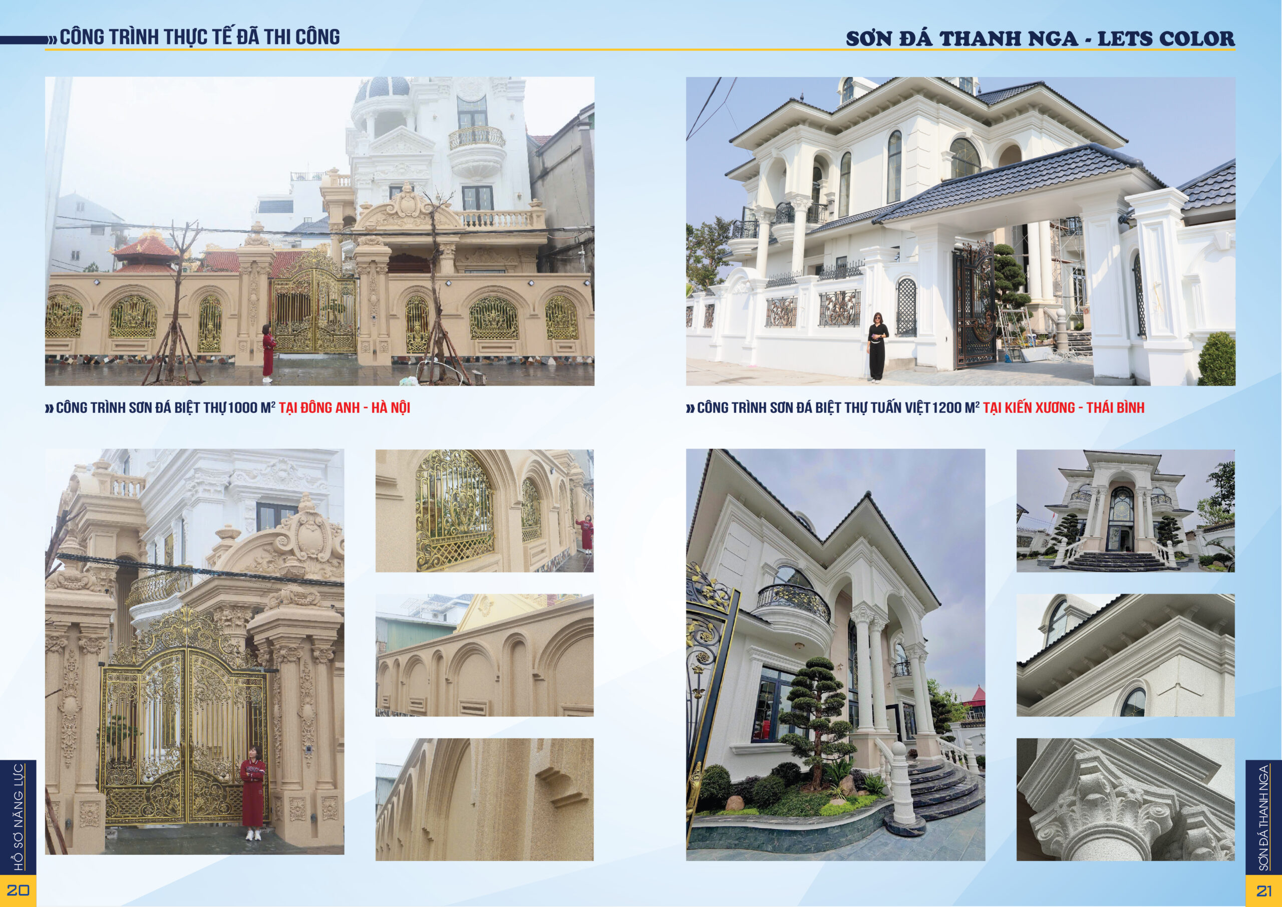 Hồ sơ năng lực Sơn Đá Thanh Nga