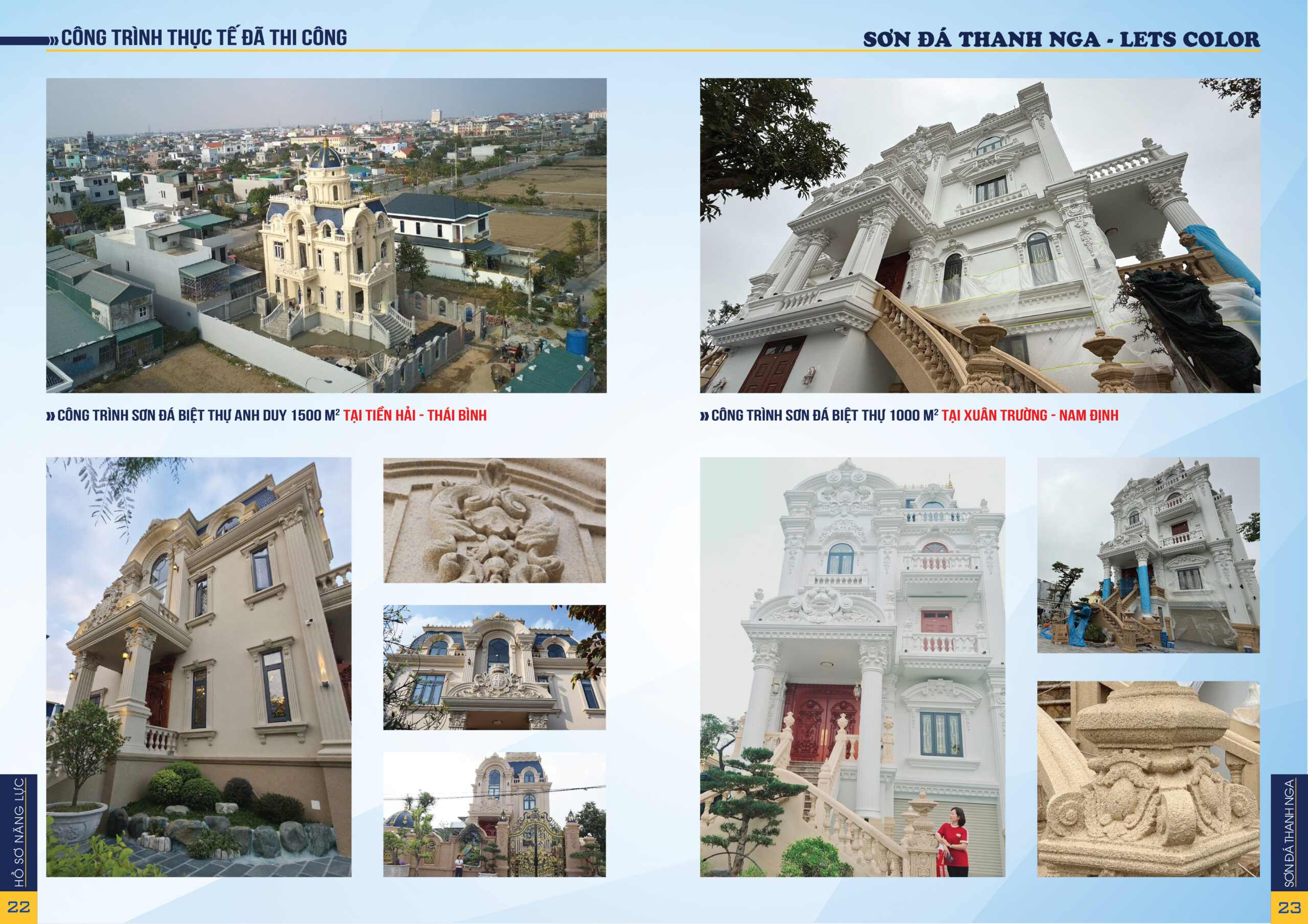 Hồ sơ năng lực Sơn Đá Thanh Nga