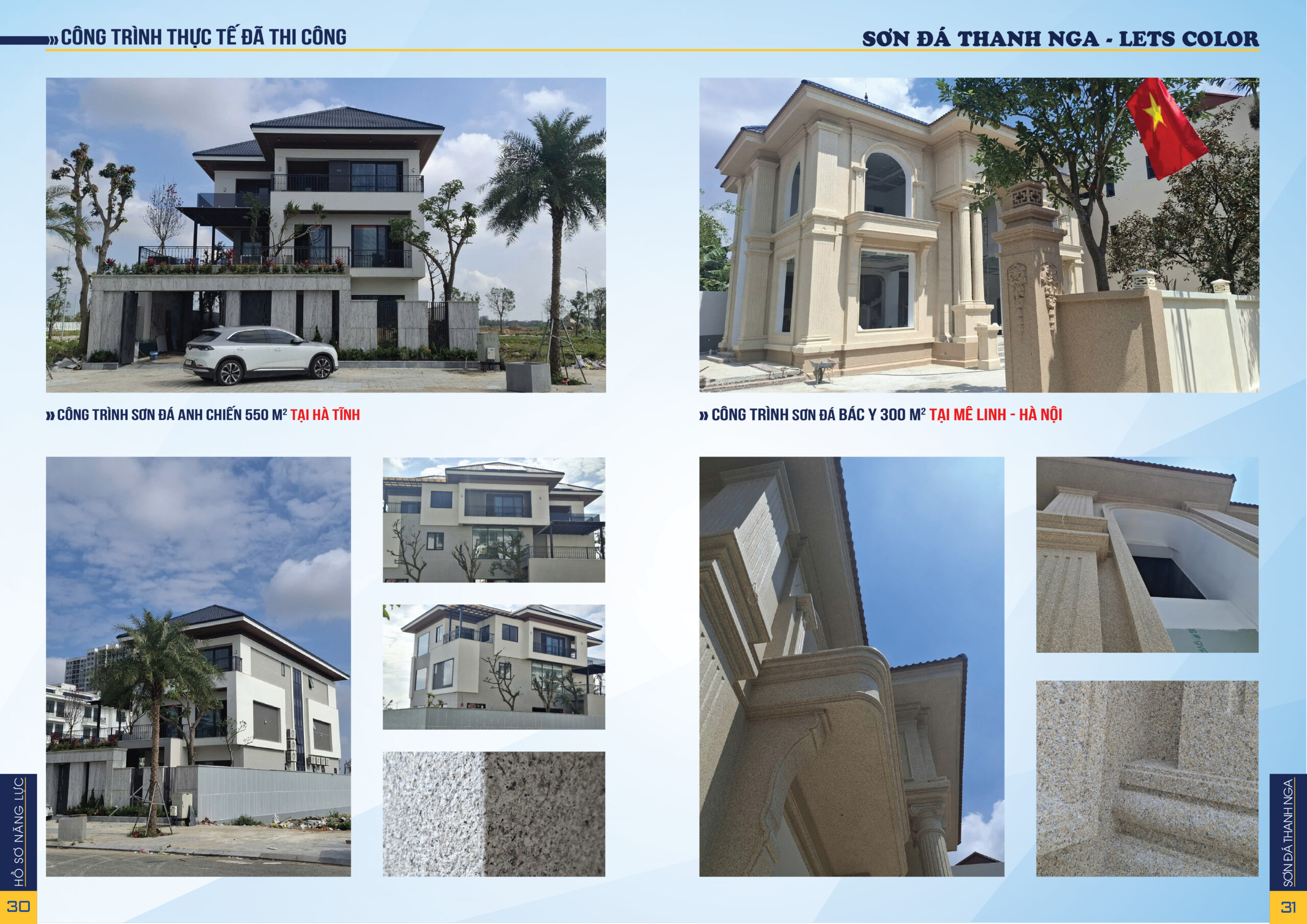 Hồ sơ năng lực Sơn Đá Thanh Nga