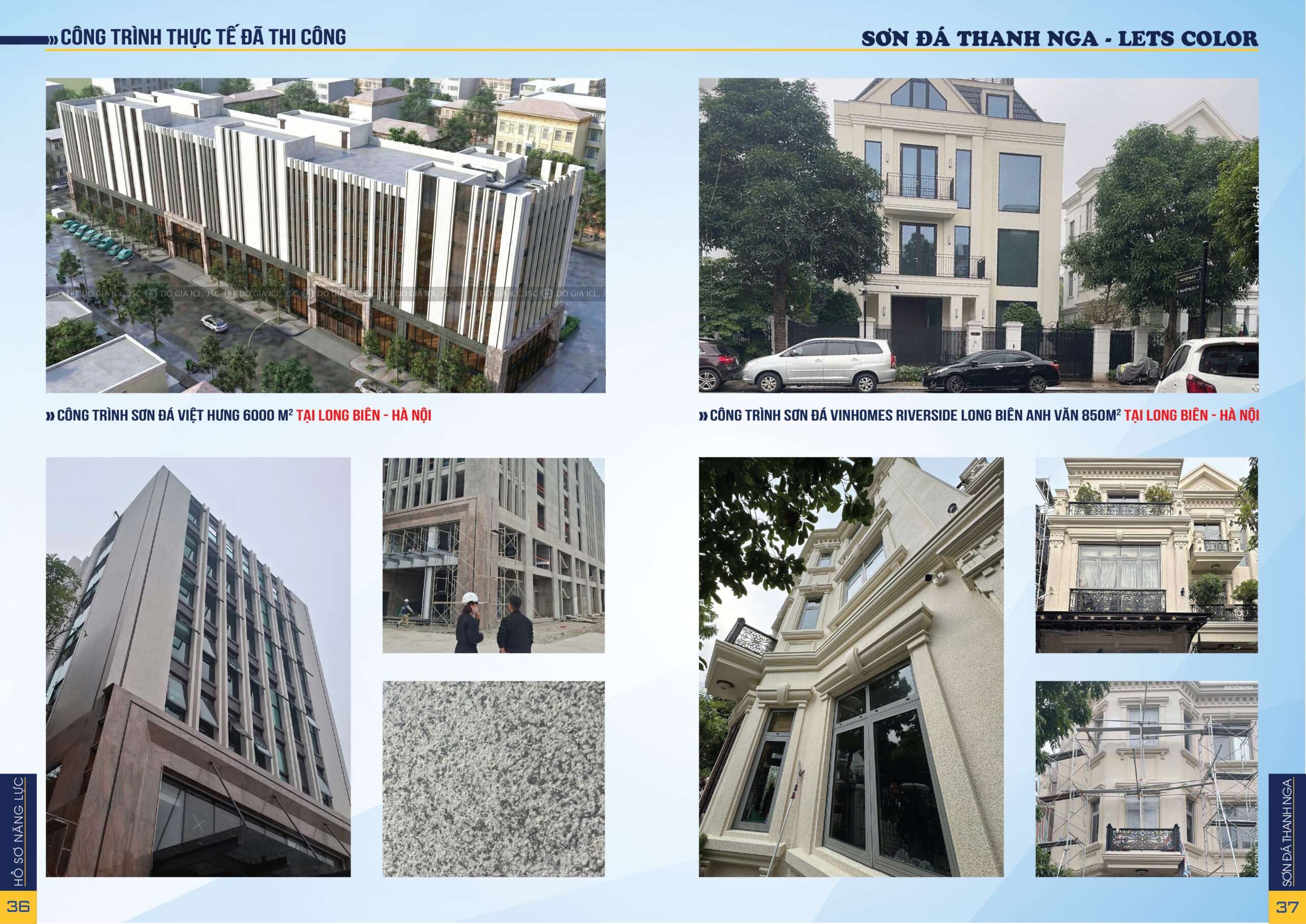 Hồ sơ năng lực Sơn Đá Thanh Nga