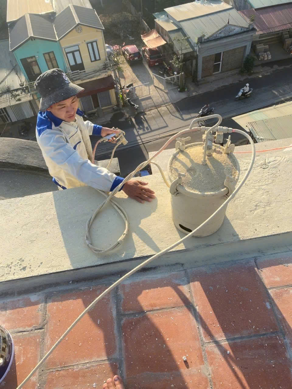 Nồi trộn sơn 10 lít